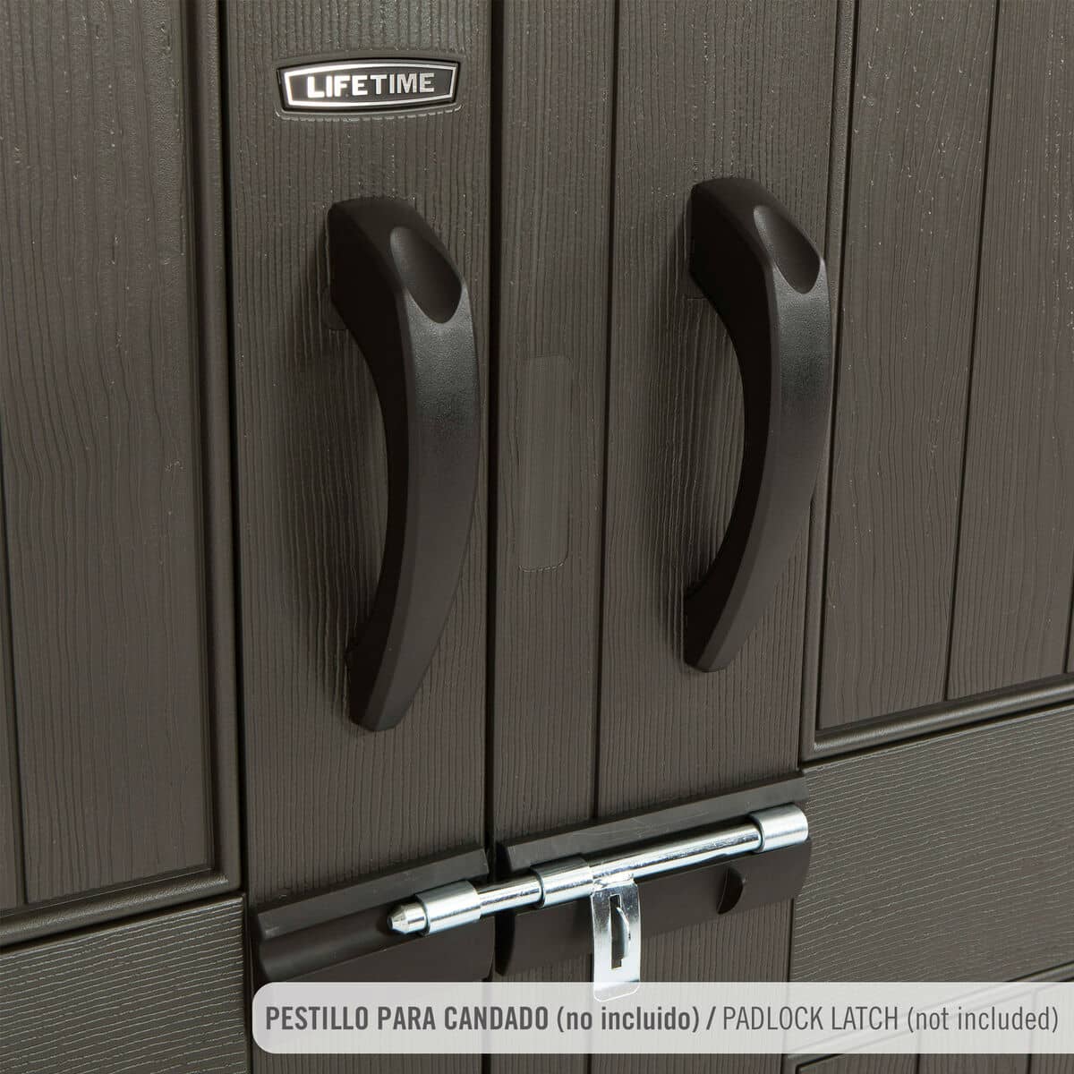 Caseta Lifetime 215 x 227 x 215 cm Gris