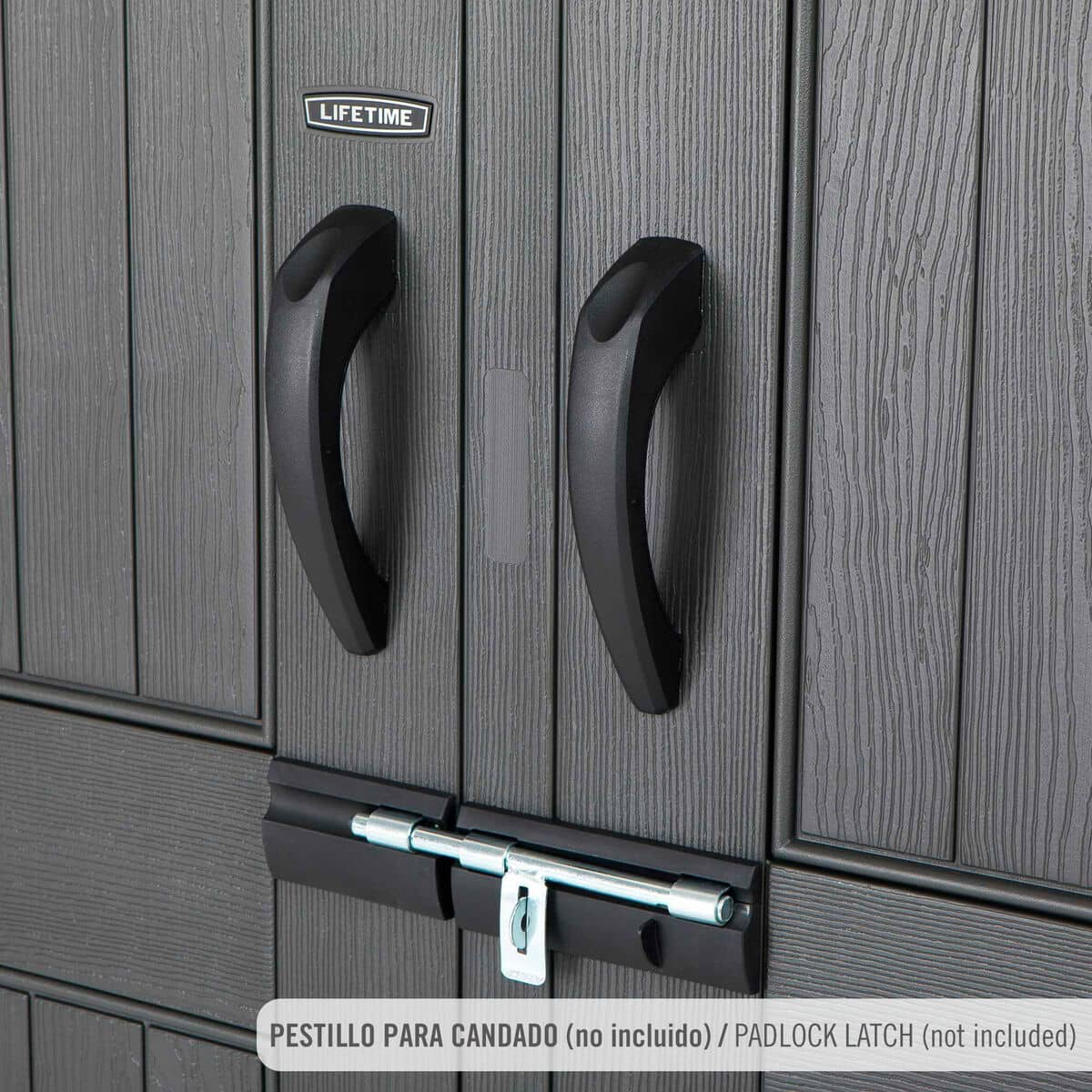 Caseta Lifetime 207 x 228 x 354 cm Gris