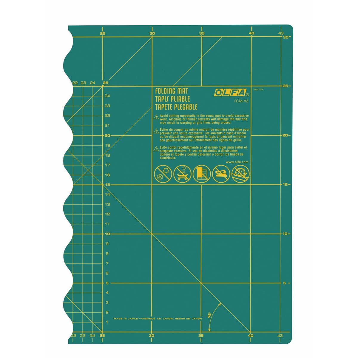 Plancha de corte Olfa 46 x 32 cm