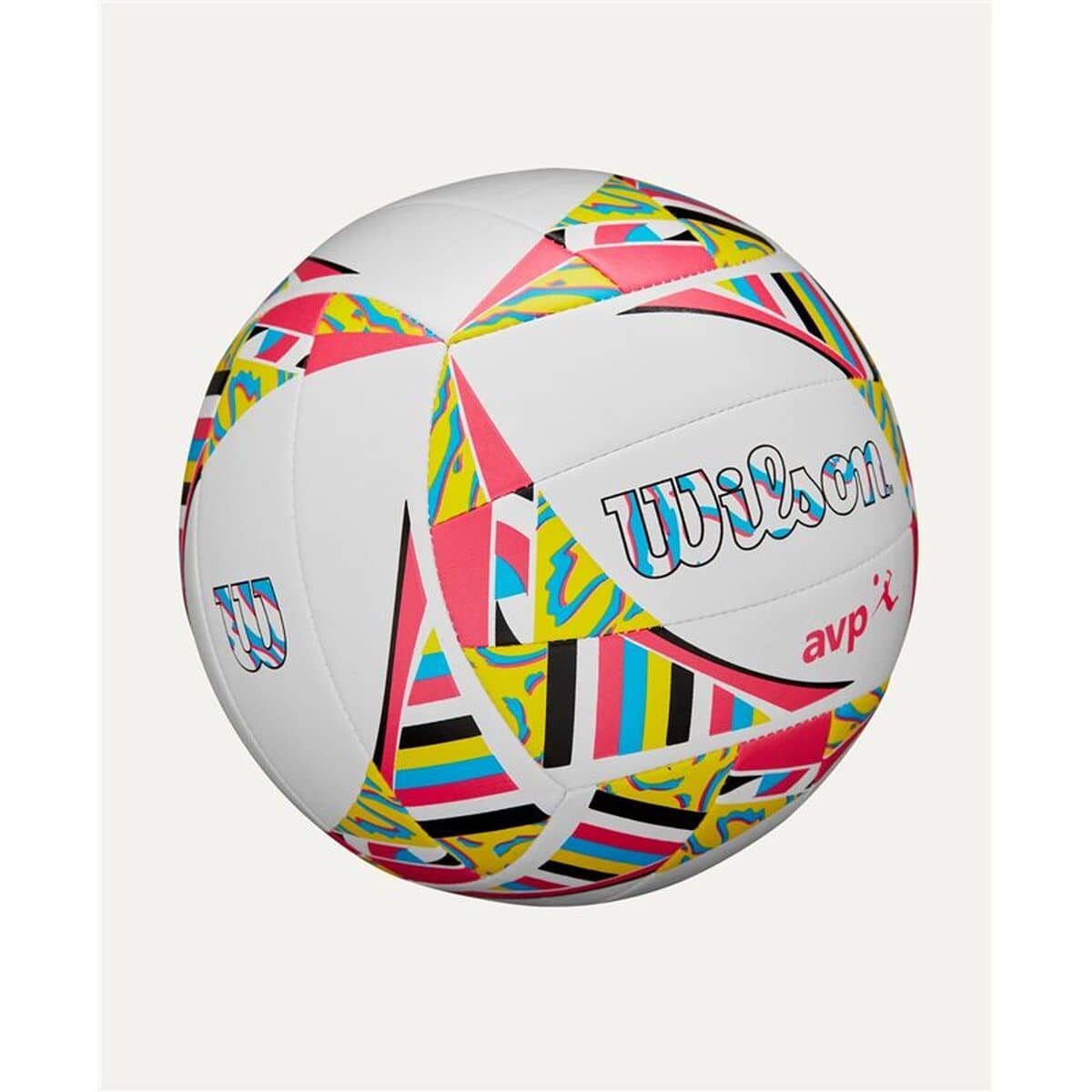 Balón de Voley Playa Wilson Avp Movement Vb New Amarillo Blanco Rose TPU