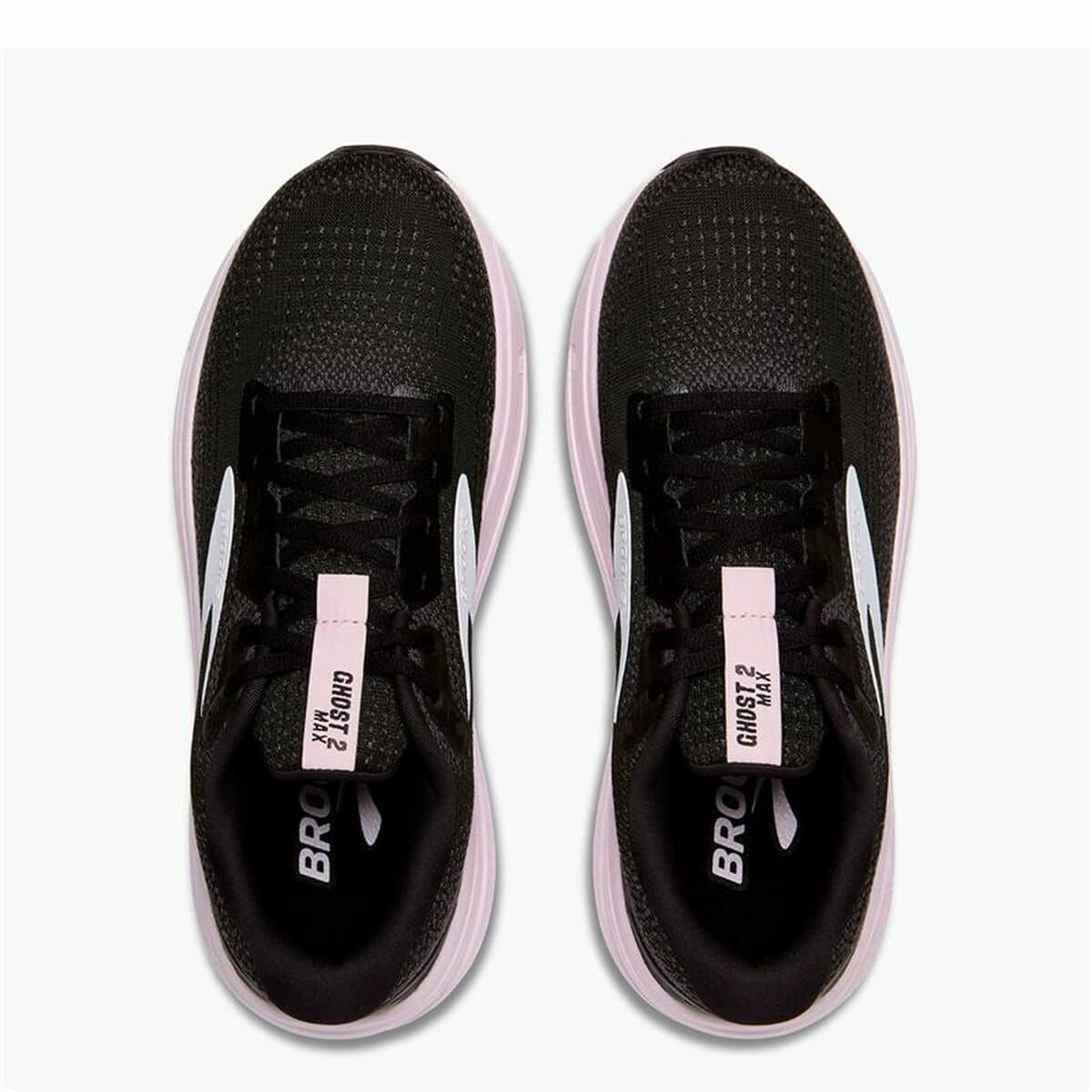 Zapatillas de Running para Adultos Brooks Ghost Max 2 Negro Rosa