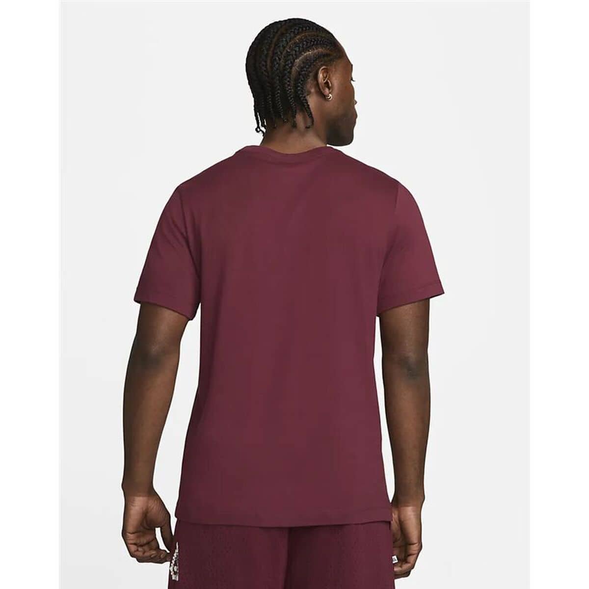 Camiseta de baloncesto Nike Gianni Rojo Oscuro