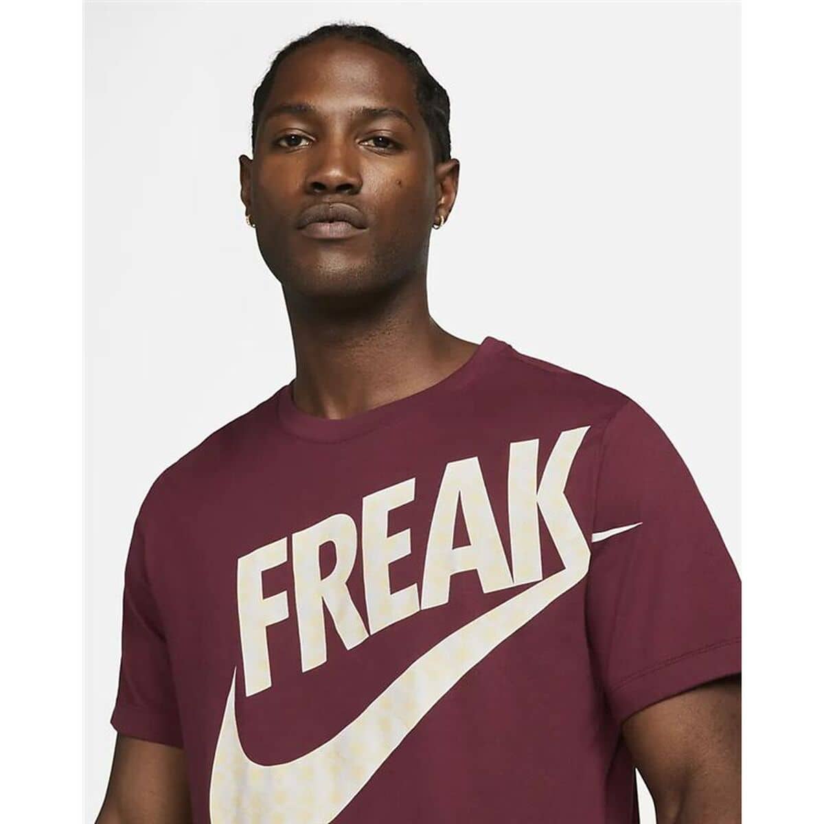 Camiseta de baloncesto Nike Gianni Rojo Oscuro