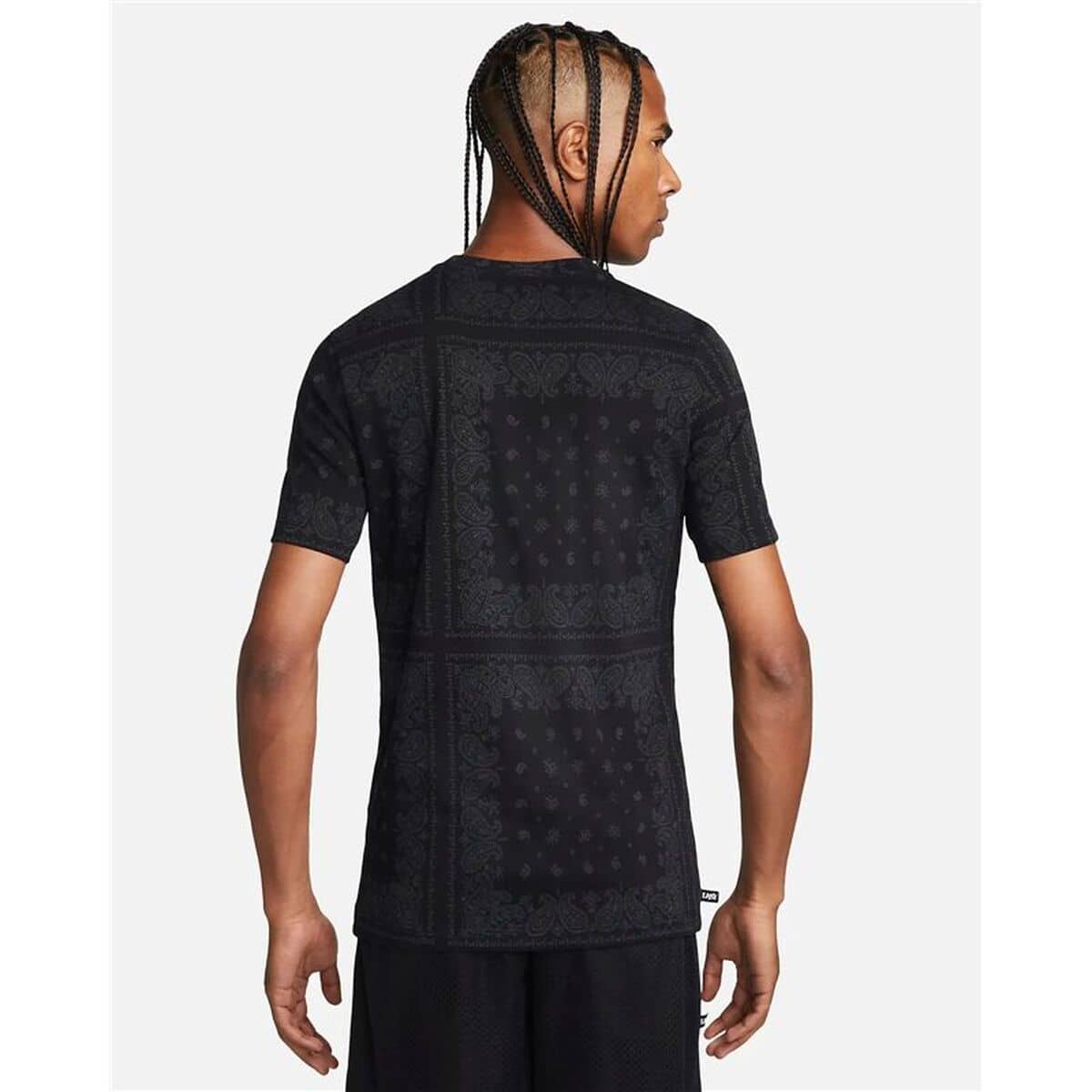 Camiseta de baloncesto Nike DR7658-010 Negro