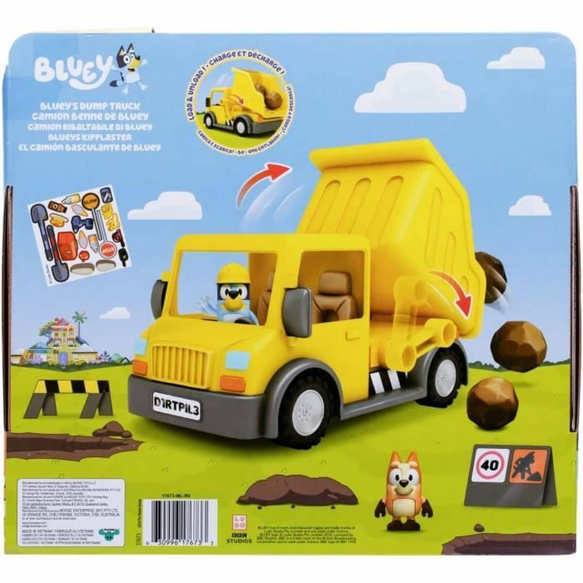 Coche Bluey