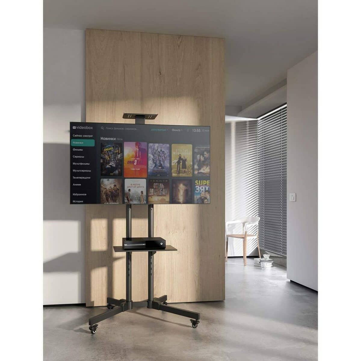Soporte TV para Suelo Manhattan 461238 70" 50 kg