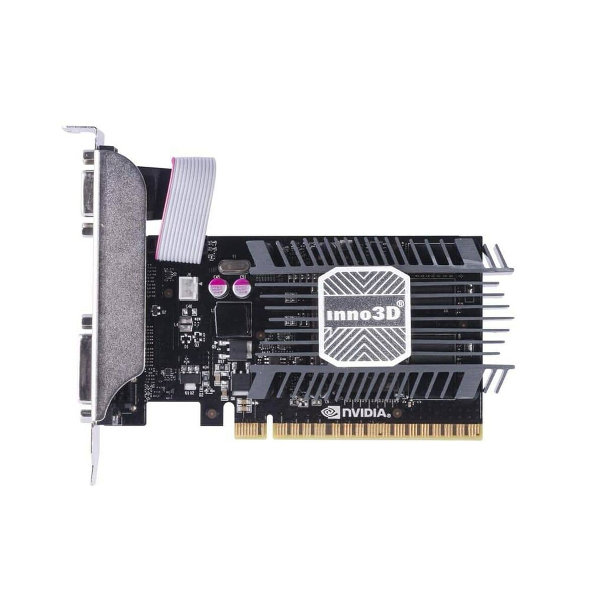 Tarjeta Gráfica INNO3D N730-1SDV-E3BX NVIDIA GeForce GT 730 2 GB GDDR3