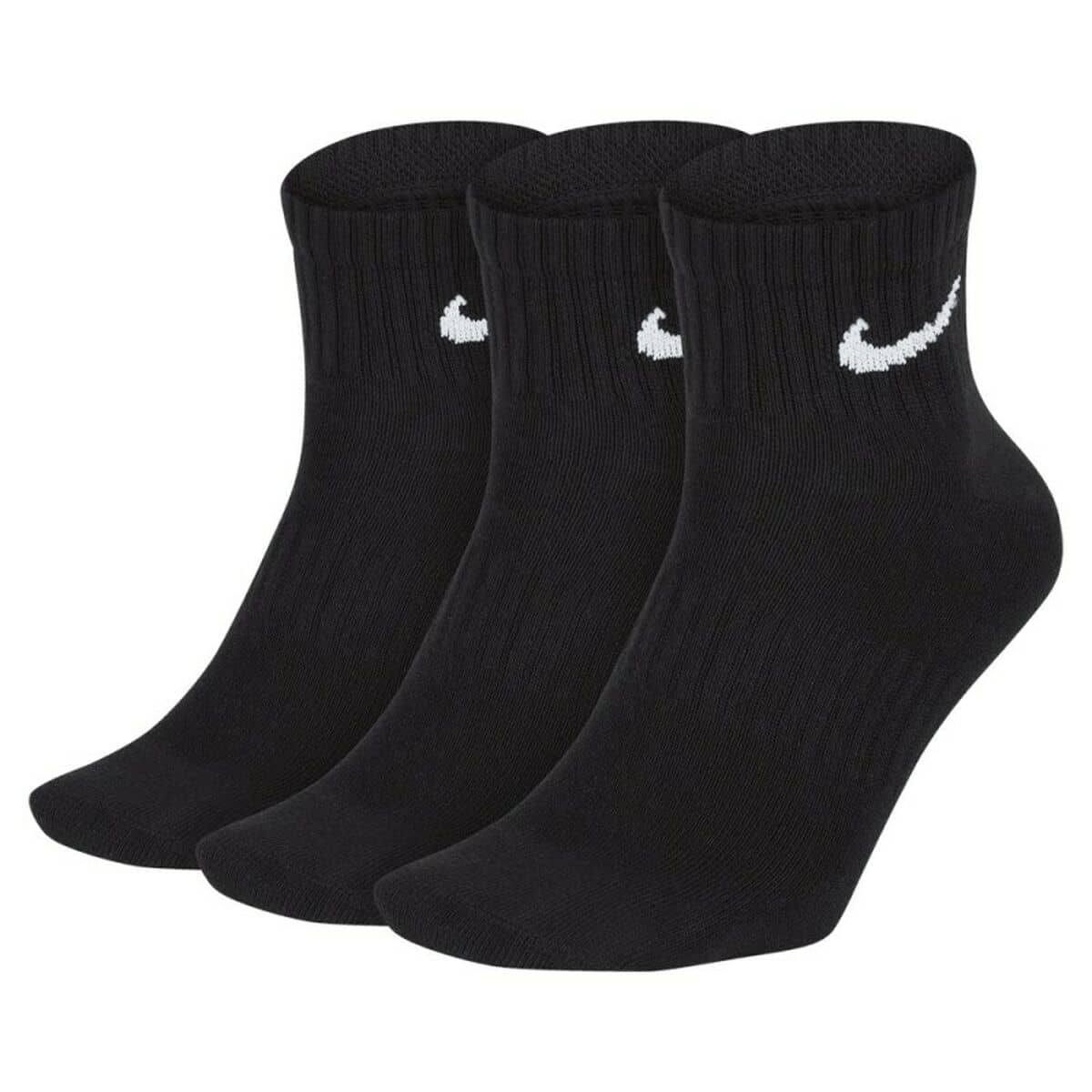 Calcetines Deportivos Nike U NK EVERYDAY LTWT ANKLE 3PR SX7677 010 Negro