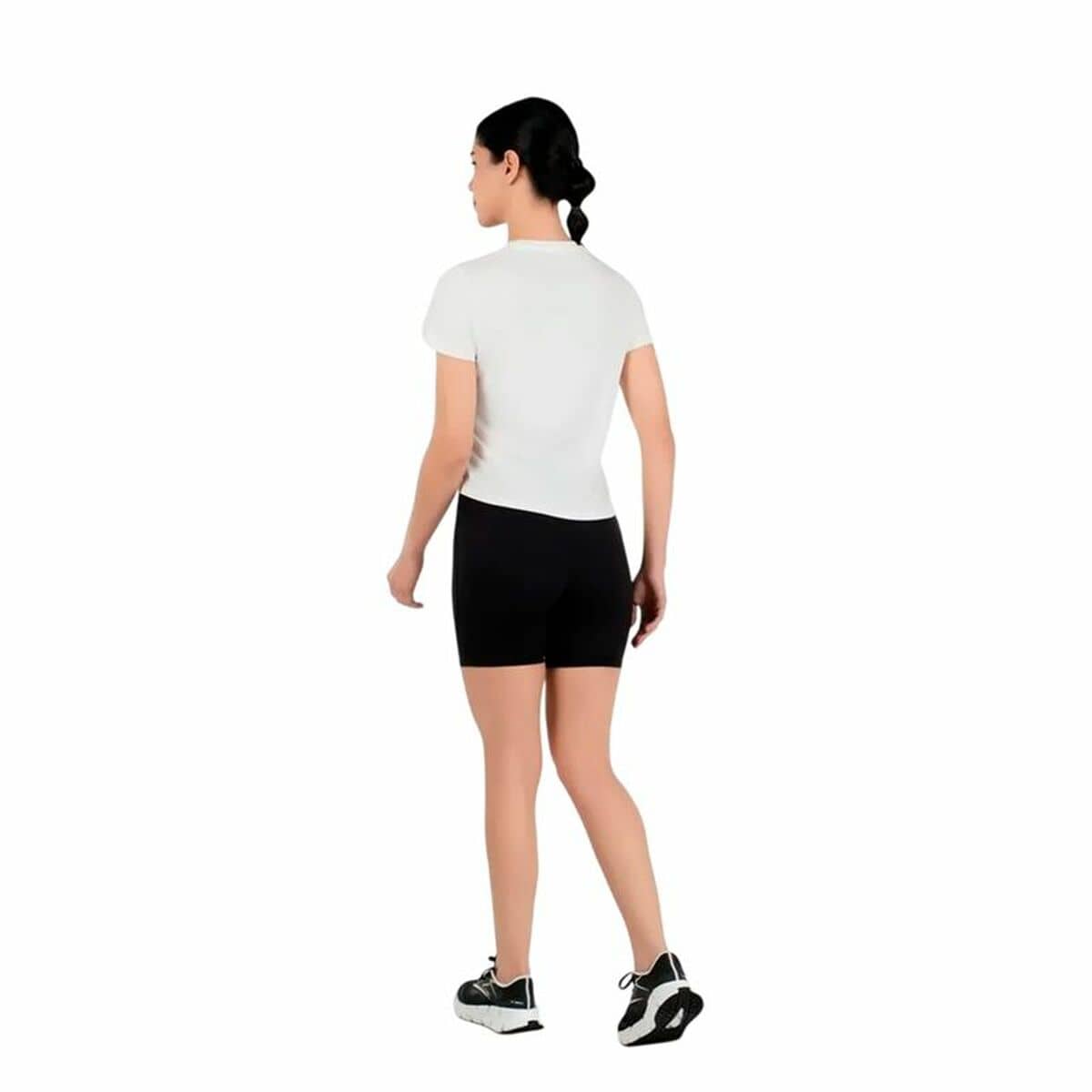 Mallas Deportivas de Mujer Reebok Id Train Hr Bike Negro