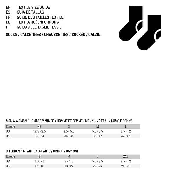 Calcetines Deportivos Fila F8338-200 Negro Infantil Unisex 3 pares