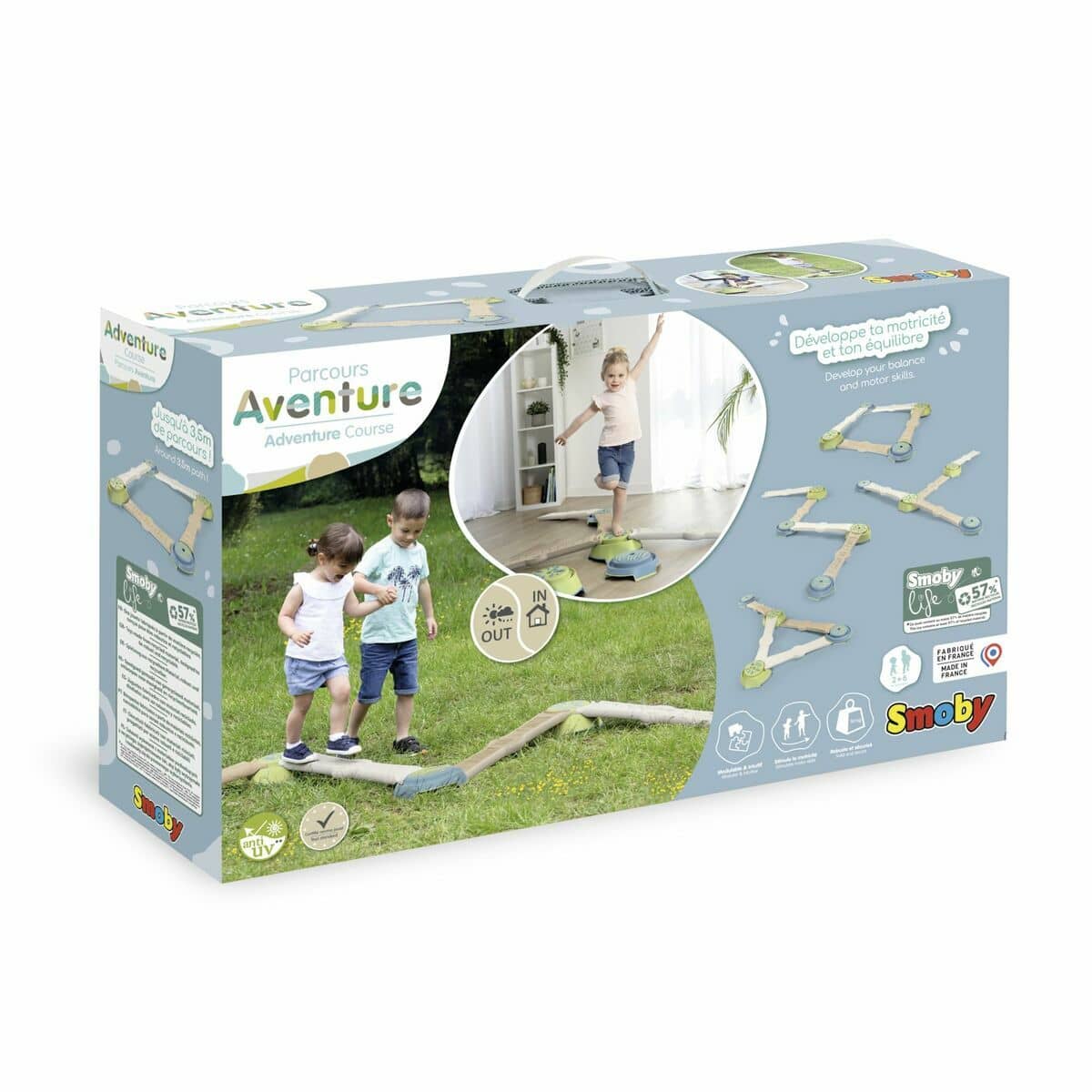 Set de juguetes Smoby SMOBY Life - Curso de aventuras