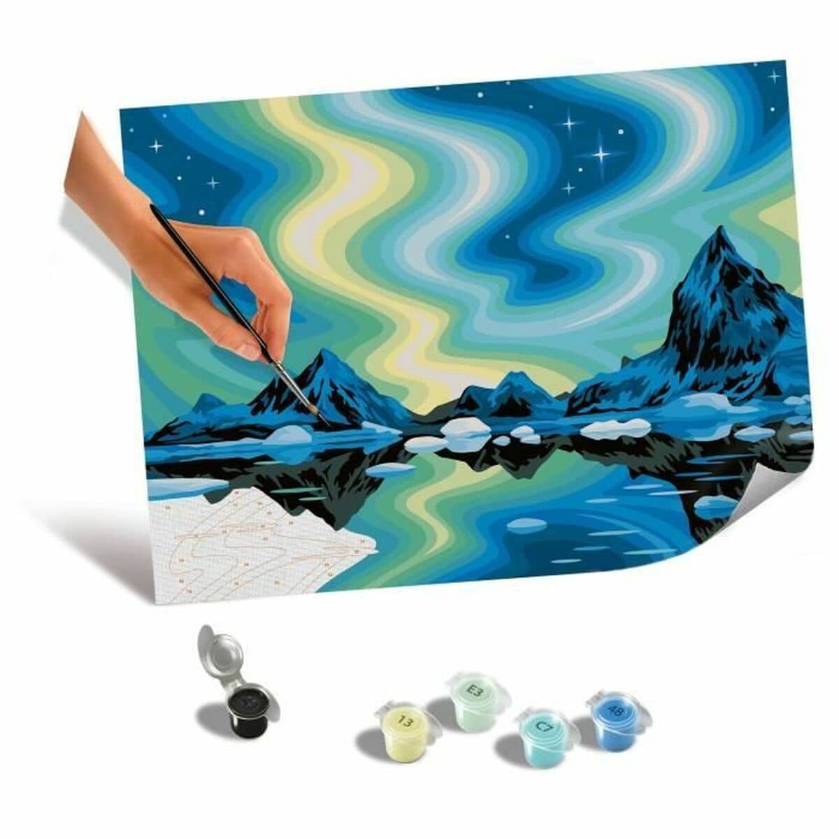 Set de Pintura por Números Ravensburger Creart Canvas