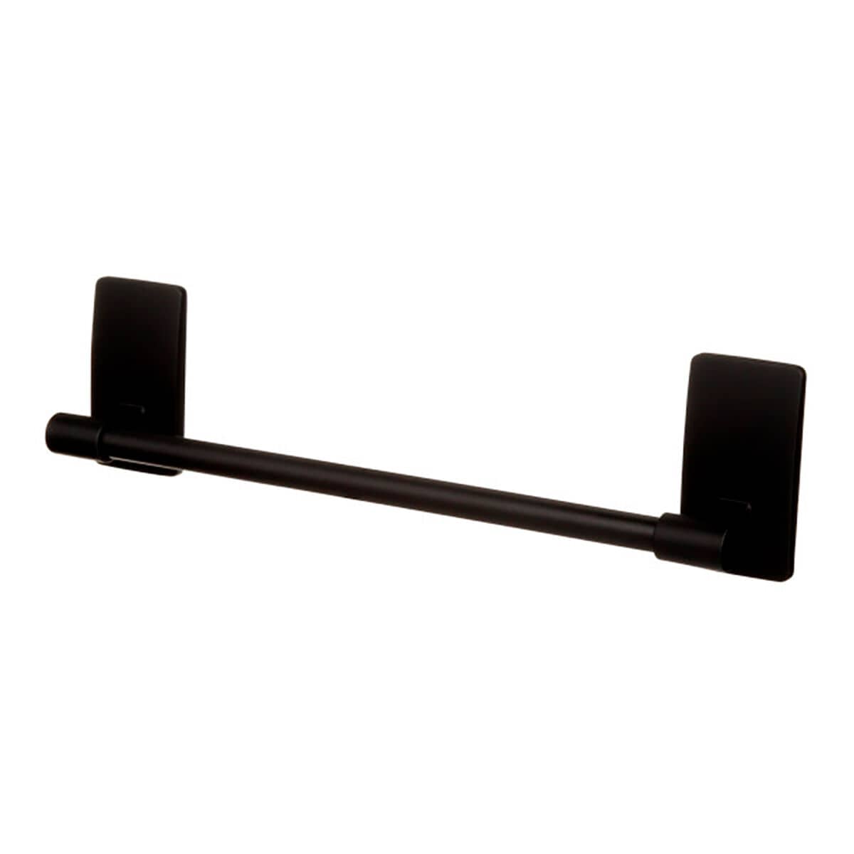 Toallero de barra Command 29,9 x 7,7 x 4,7 cm Negro Metal