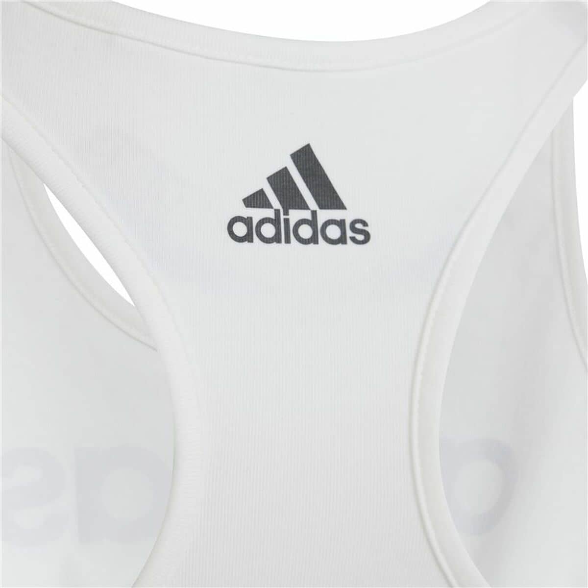 Camiseta de Tirantes Infantil Adidas Linear Blanco