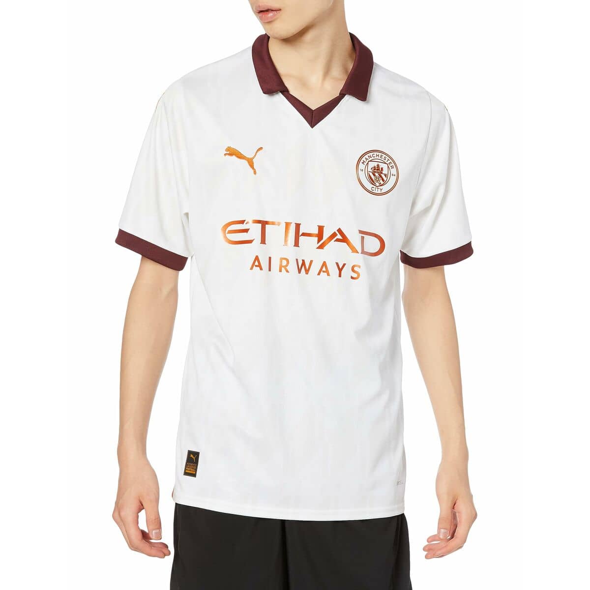 Camiseta de Fútbol de Manga Corta Hombre Puma Manchester City Away