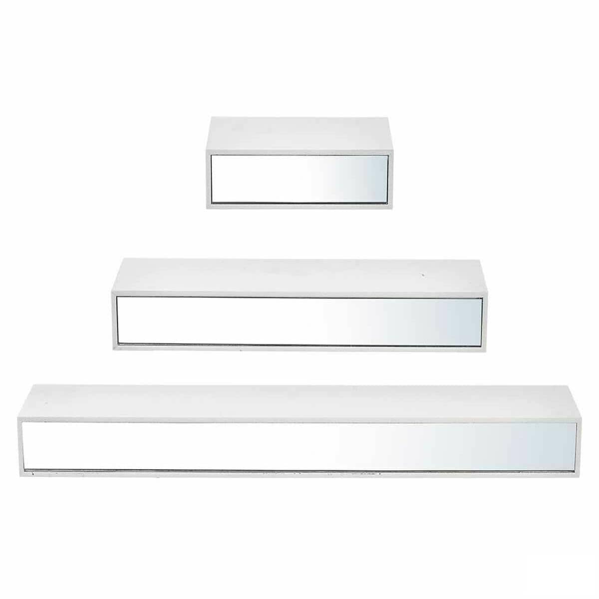 Estantes Gift Decor Madera Espejo Set 3 Piezas (Reacondicionado B)