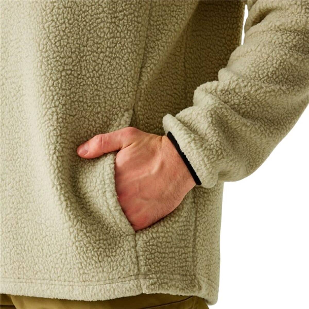 Forro Polar Dare 2b Twin Tip1/2Fle Beige Hombre
