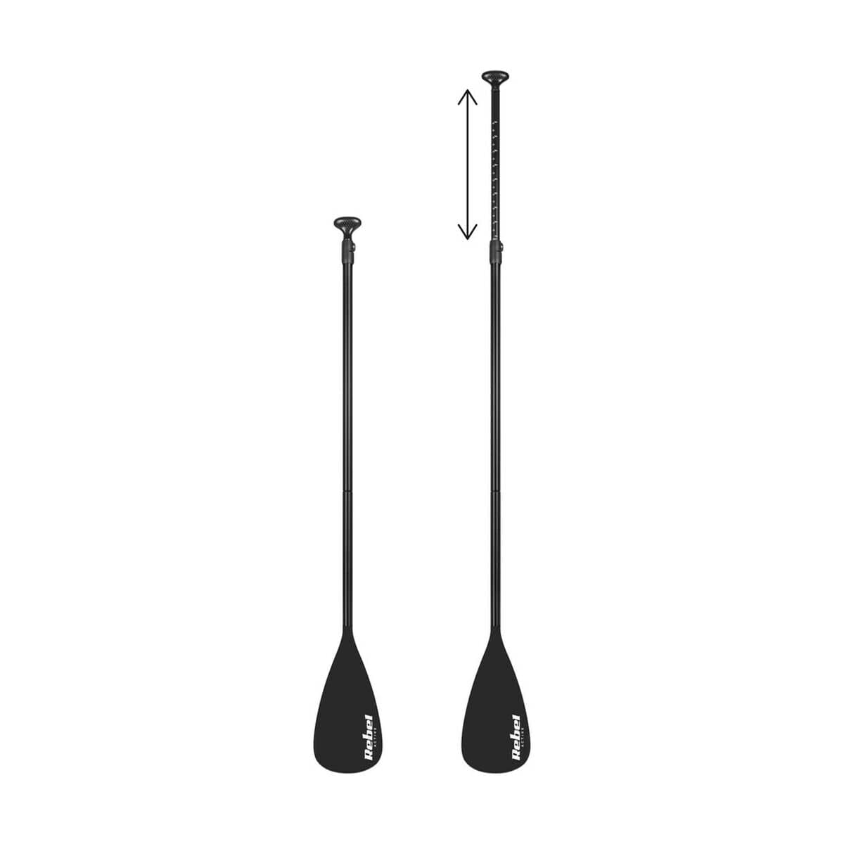 Tabla de Paddle Surf Hinchable con Accesorios Rebel RBA-4500-OR