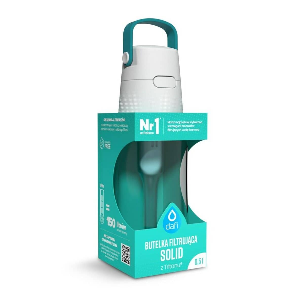 Botella Filtrante Dafi POZ03457 Turquesa 500 ml