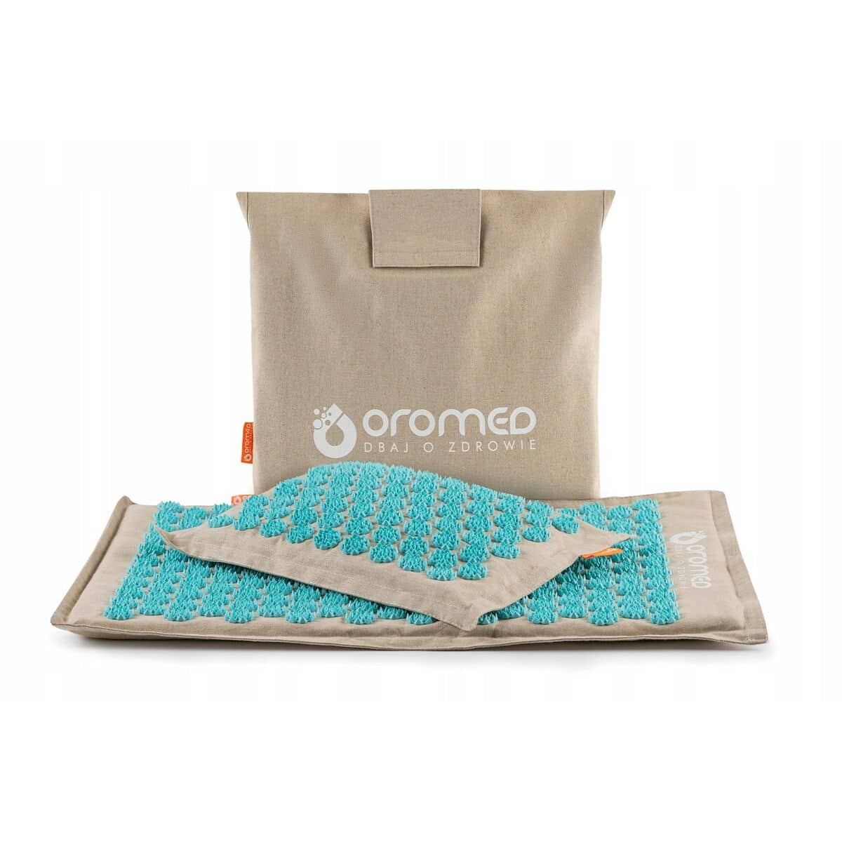 Esterilla de Acupresión Acolchada Oromed ORO-HEALTH SZARY Gris 43 x 67 cm
