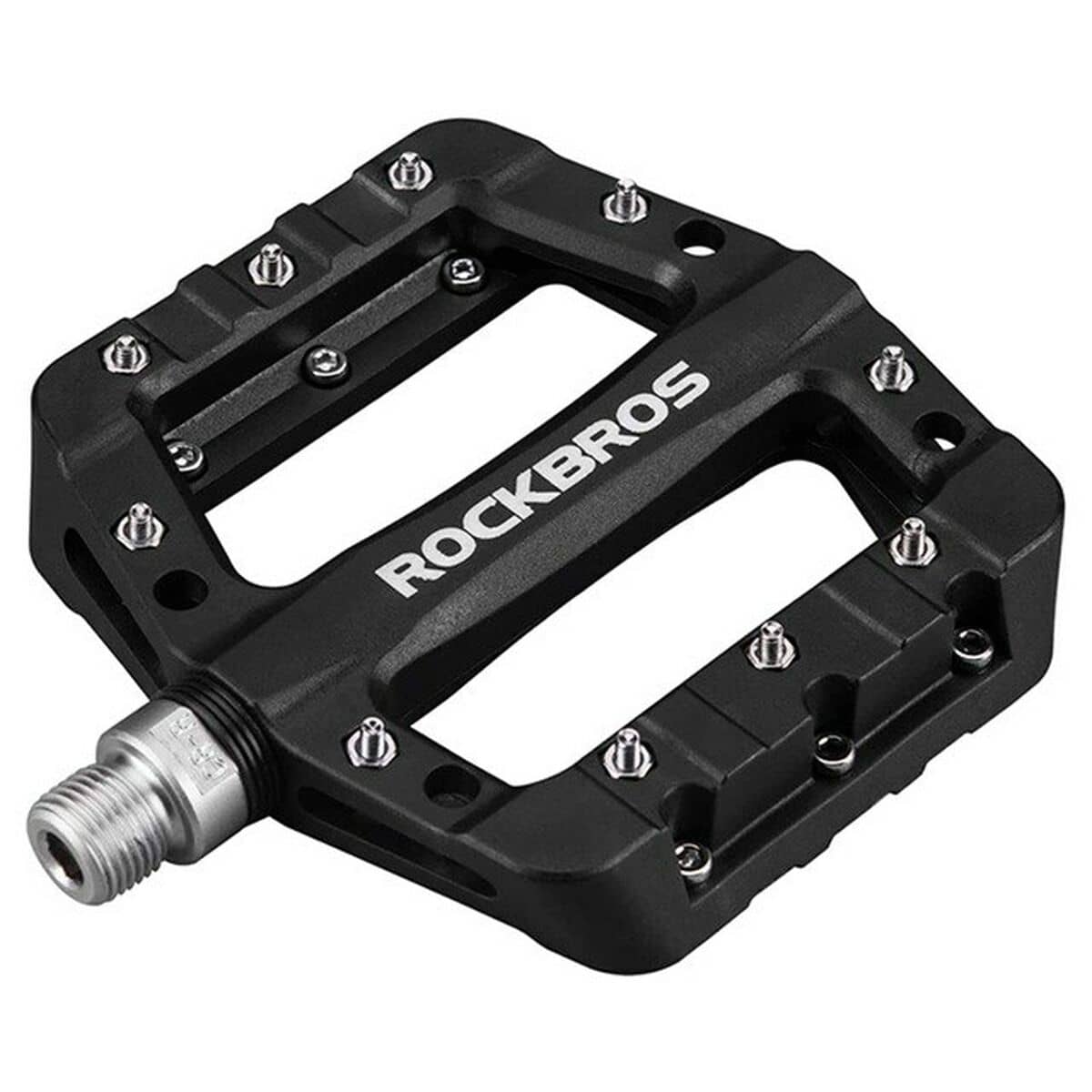 Pedales Rockbros 2017-12CBK Negro Plateado