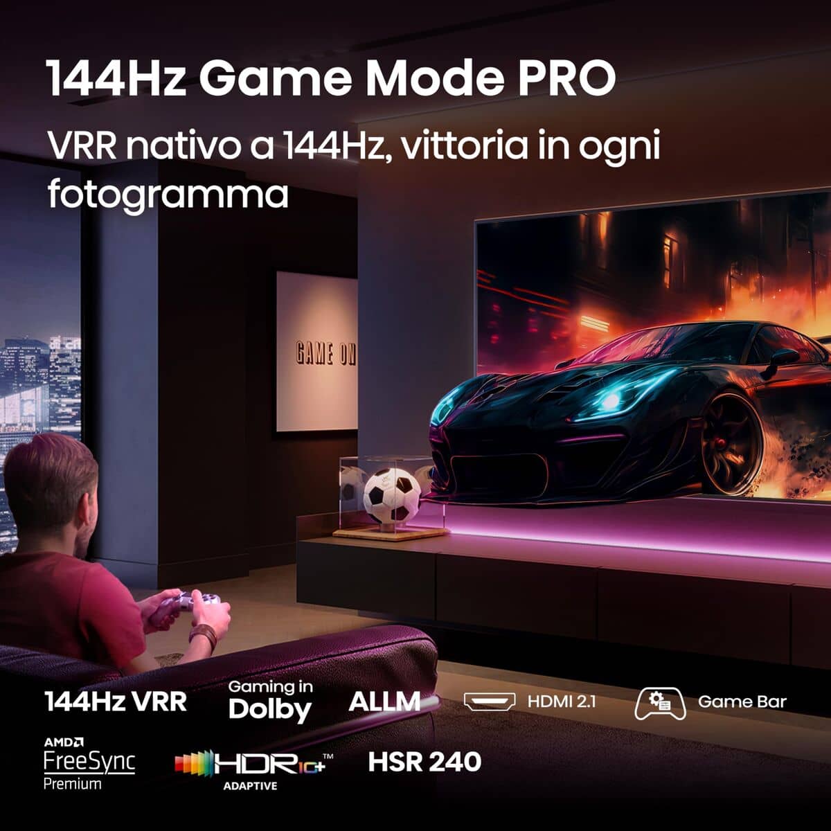 Smart TV Hisense 75E7Q PRO 4K Ultra HD 75" HDR QLED (Reacondicionado A)