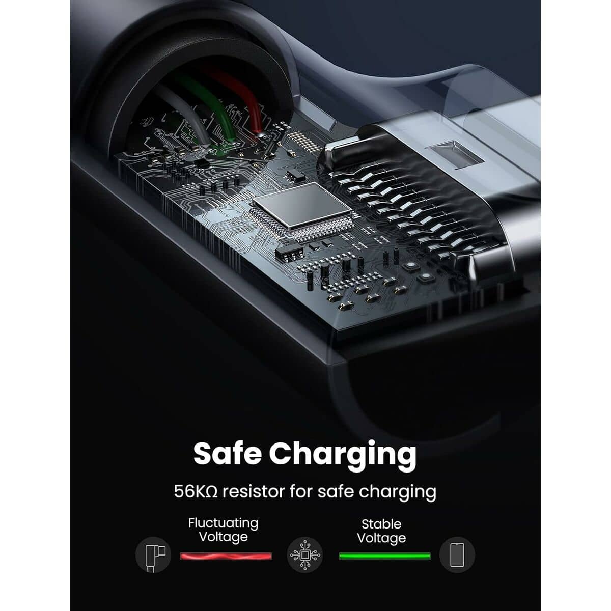 Cable USB A a USB-C Ugreen 50942 Negro 2 m