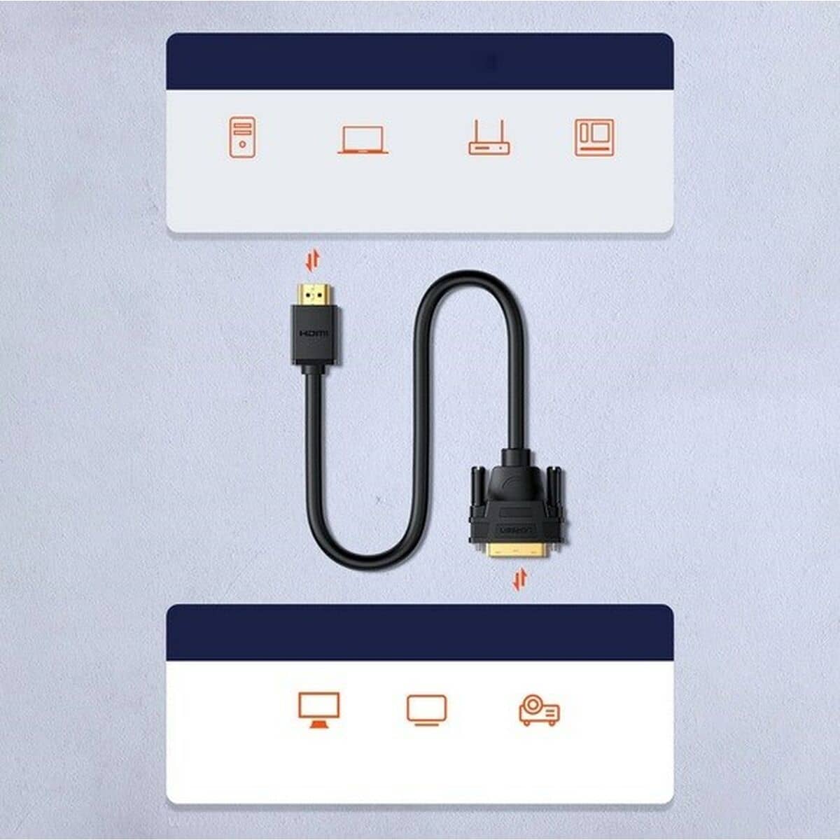 Cable HDMI a DVI Ugreen 11150