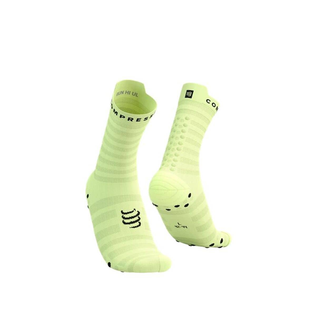 Calcetines de Compresión Compressport Pro Racing V4.0 Amarillo