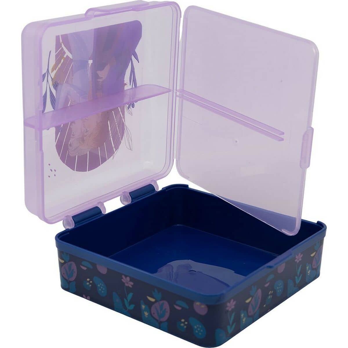 Fiambrera de Compartimentos Frozen CZ11273 Multicolor Plástico