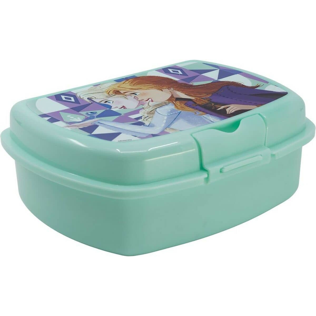 Fiambrera para Sandwich Frozen CZ11369 Azul Plástico