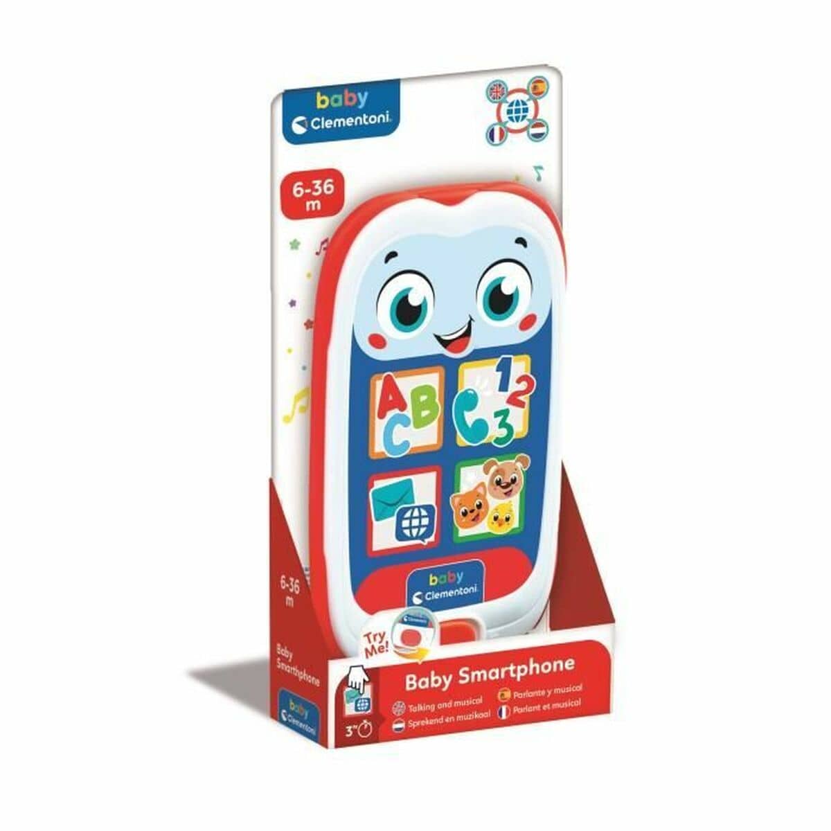 Teléfono de Juguete Clementoni Baby