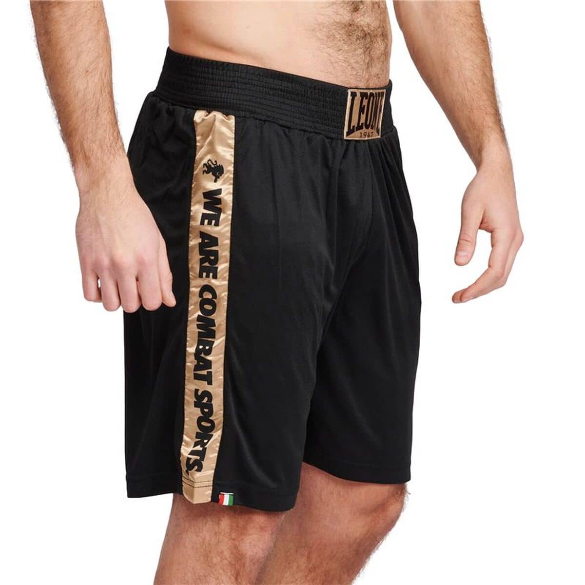 Pantalón Leone 1947 Dna Boxeo Negro