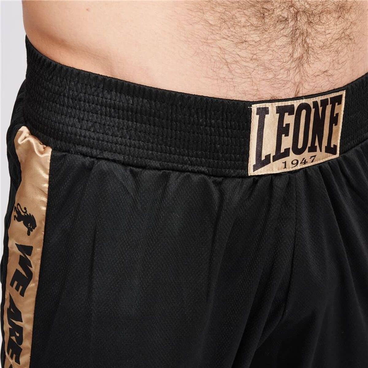 Pantalón Leone 1947 Dna Boxeo Negro