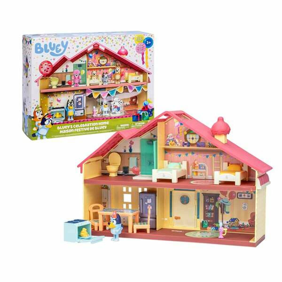 Casa de Muñecas Famosa Bluey Celebration Home