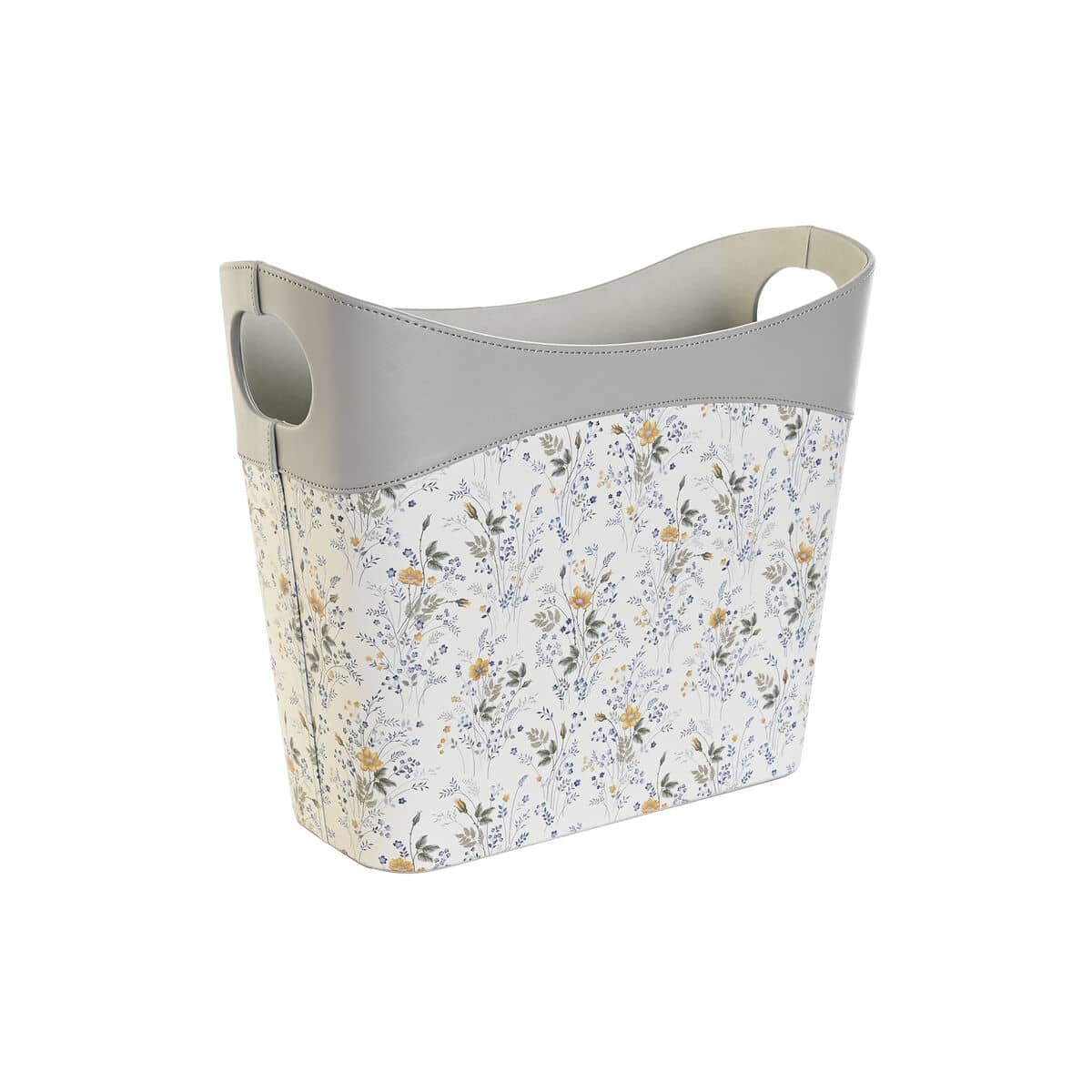 Revistero DKD Home Decor Blanco Gris Lila Rosa claro Poliuretano 39 x 21 x 34 cm (2 Unidades)