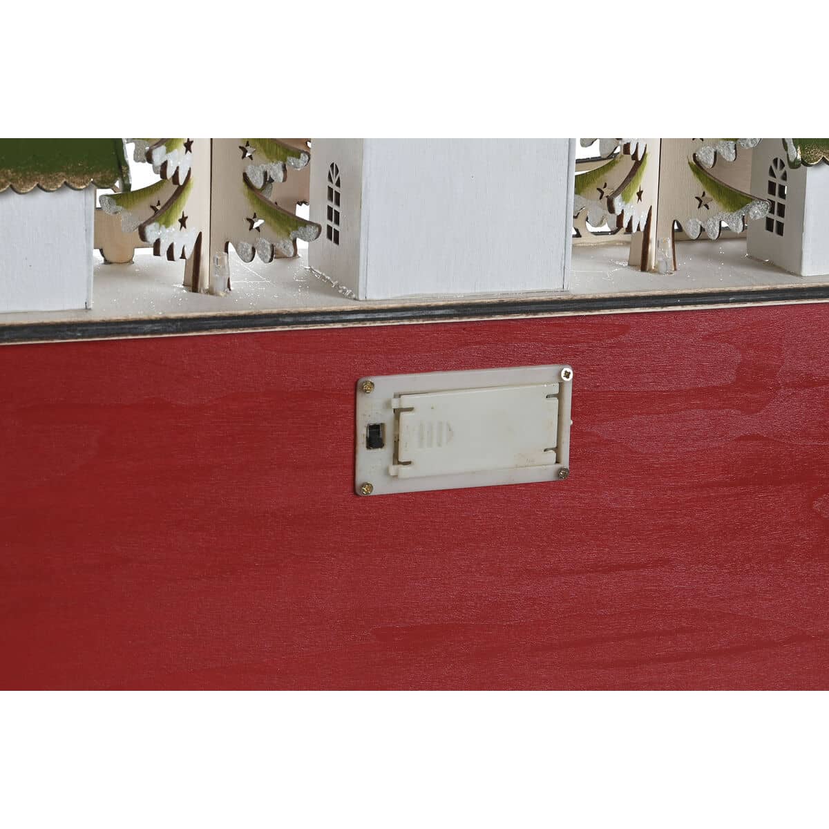 Calendario de Adviento DKD Home Decor Madera 37,5 x 8,5 x 31 cm (2 Unidades)