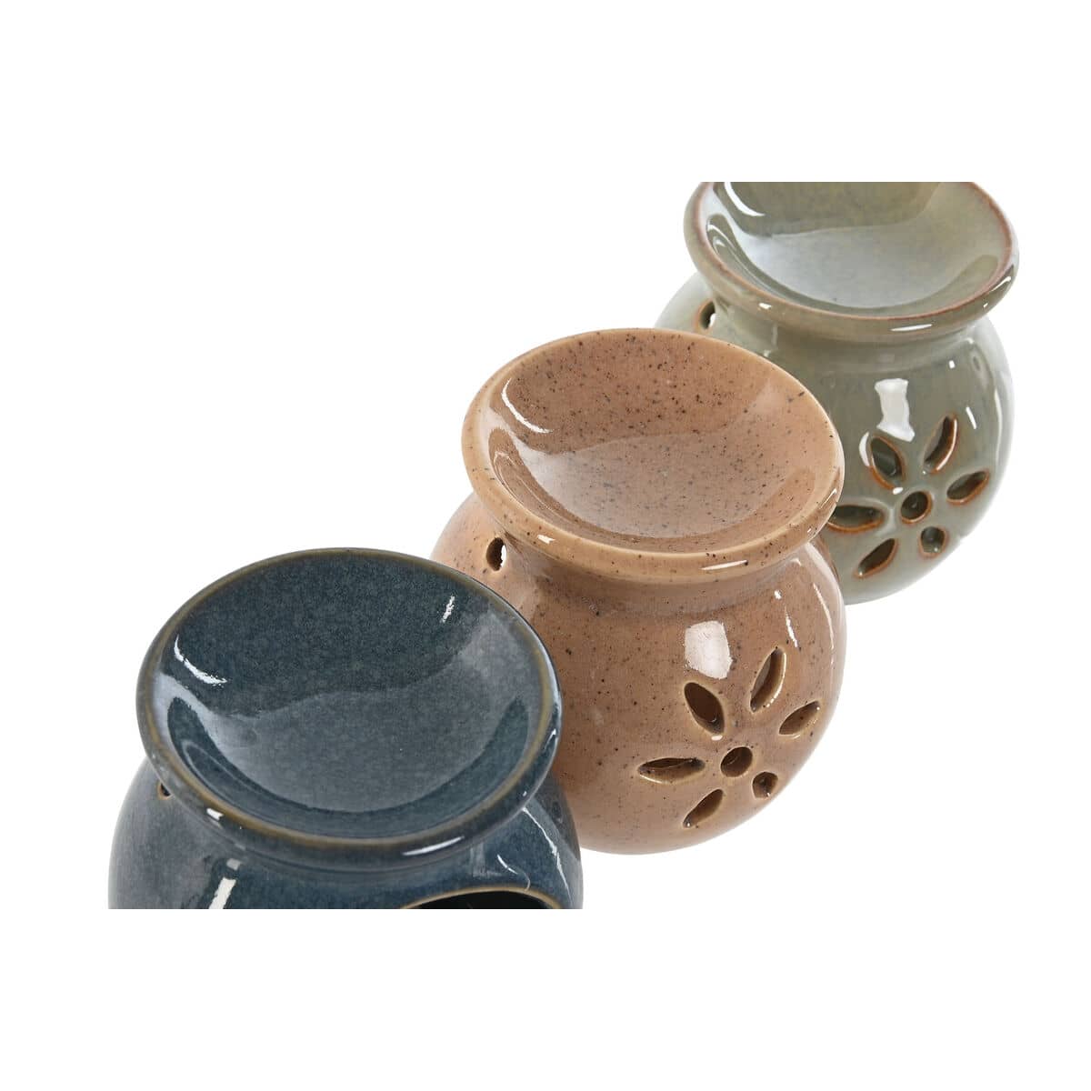 Quemador de esencias Home ESPRIT 11 x 6 x 24,5 cm (3 Unidades)