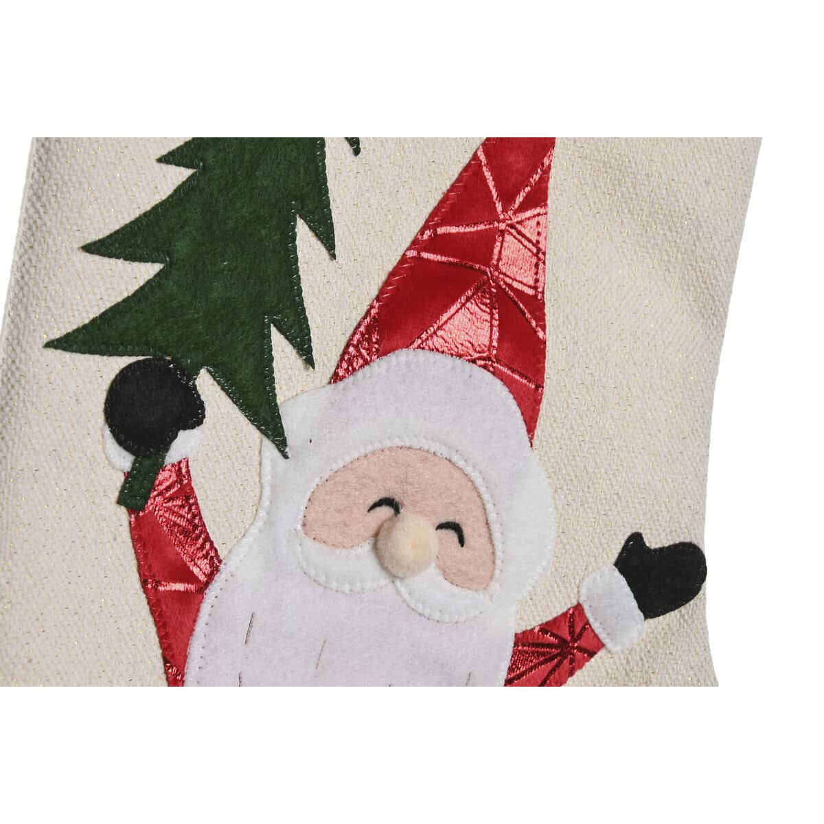 Calcetín de Navidad Home ESPRIT Poliéster