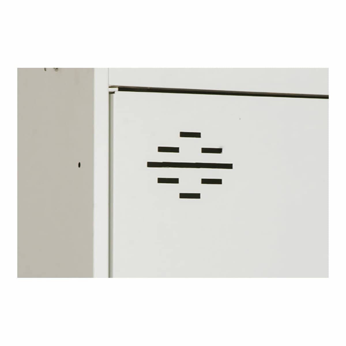 Taquilla Simon Rack Gris Metal 30 X 50 X 180 CM