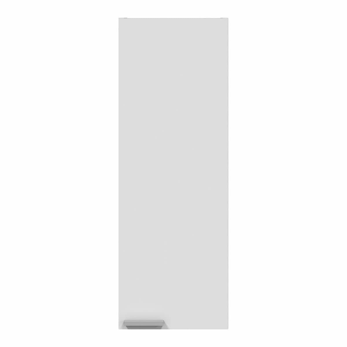 Armario Forés Blanco Gris Aluminio ABS 30 X 25 X 85 CM