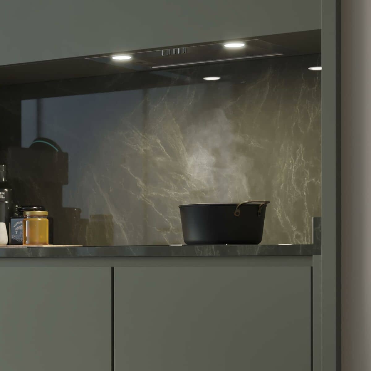 Campana Convencional Cecotec Bolero Flux IM 523500 Inox B 350 m3/h