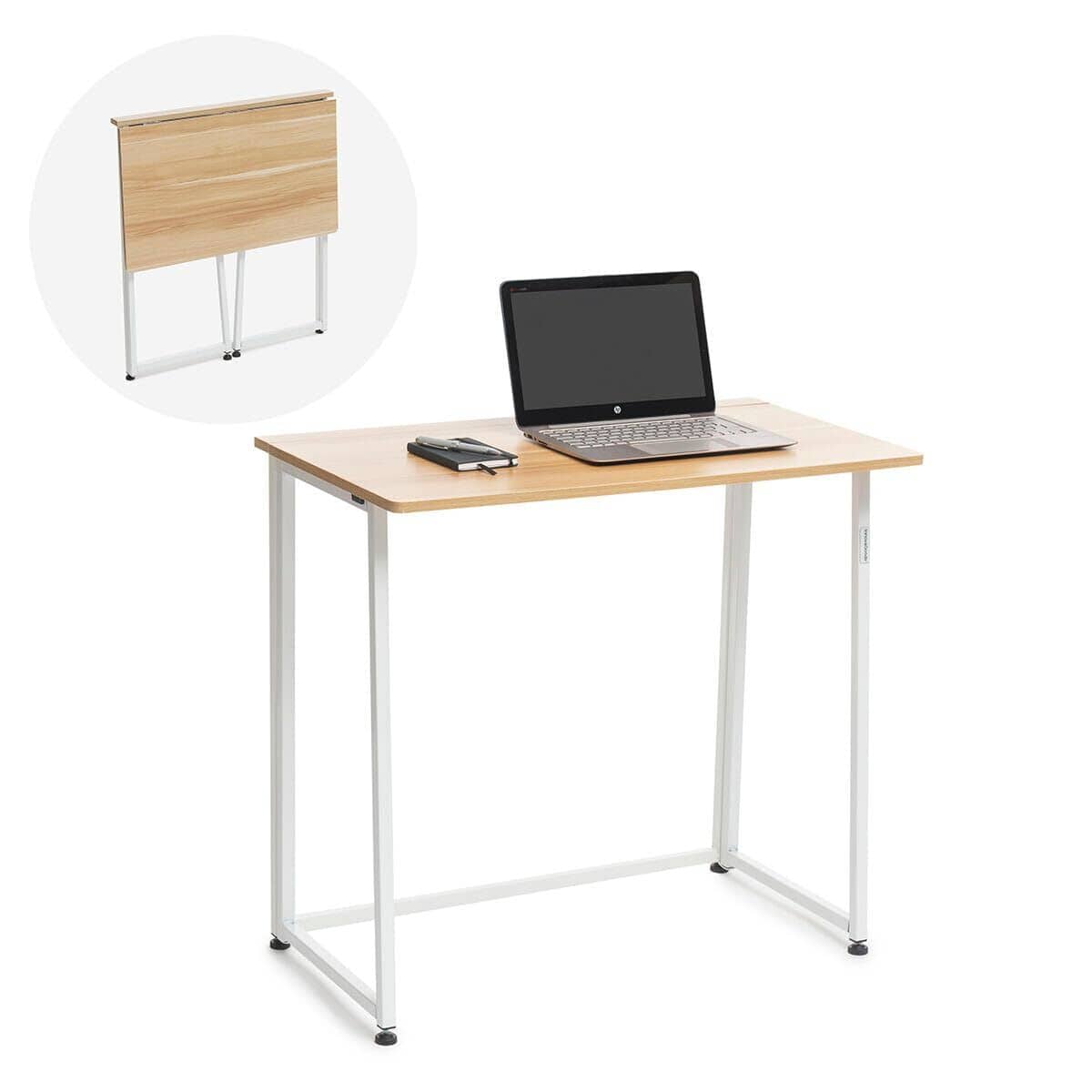 Escritorio Plegable InnovaGoods V0103358 Blanco (Reacondicionado B)