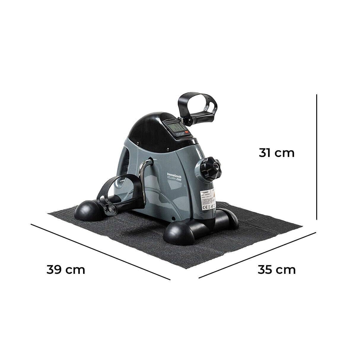 Pedaleador Estático para Piernas y Brazos con Esterilla InnovaGoods (Reacondicionado C)