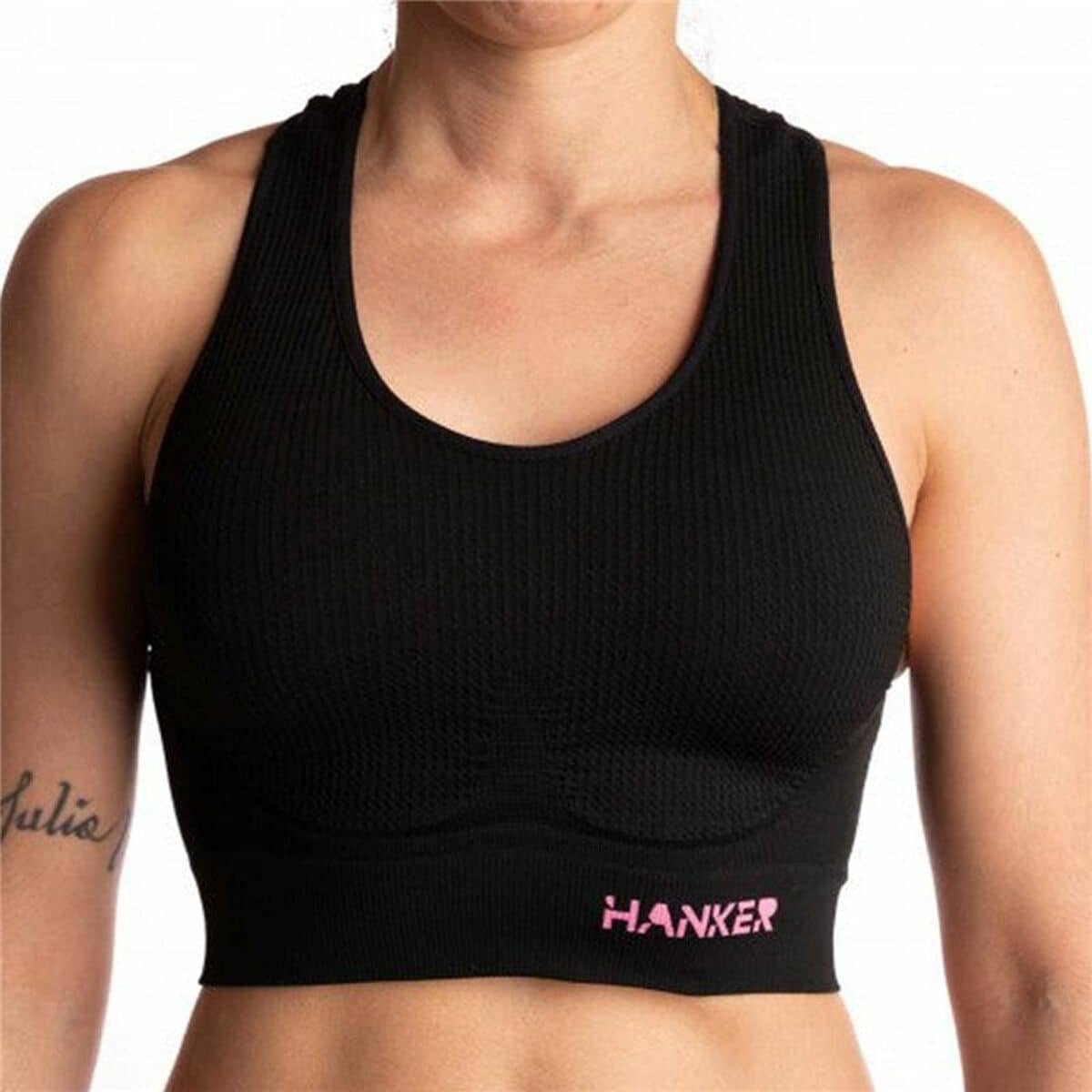 Top Deportivo de Mujer Hanker Cane Negro Running