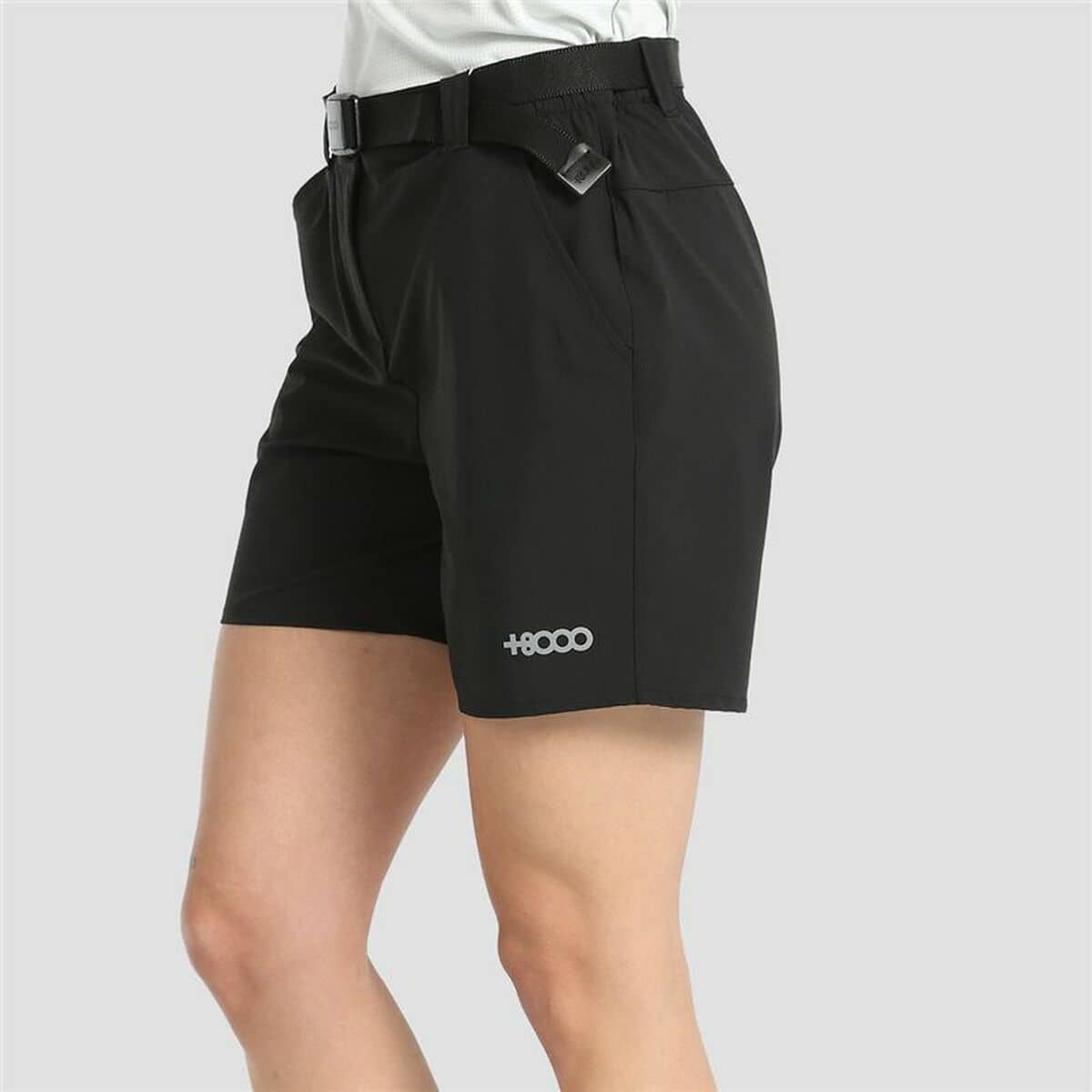 Pantalón Corto Deportivo +8000 Arce Negro