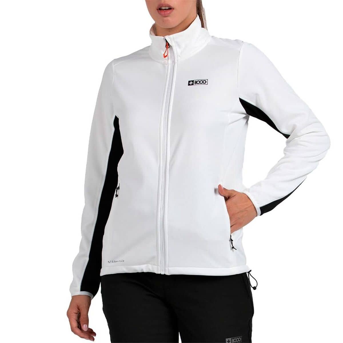 Chaqueta Deportiva para Mujer +8000 Nerta Blanco
