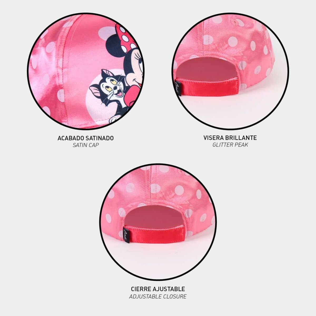 Gorra Infantil Minnie Mouse