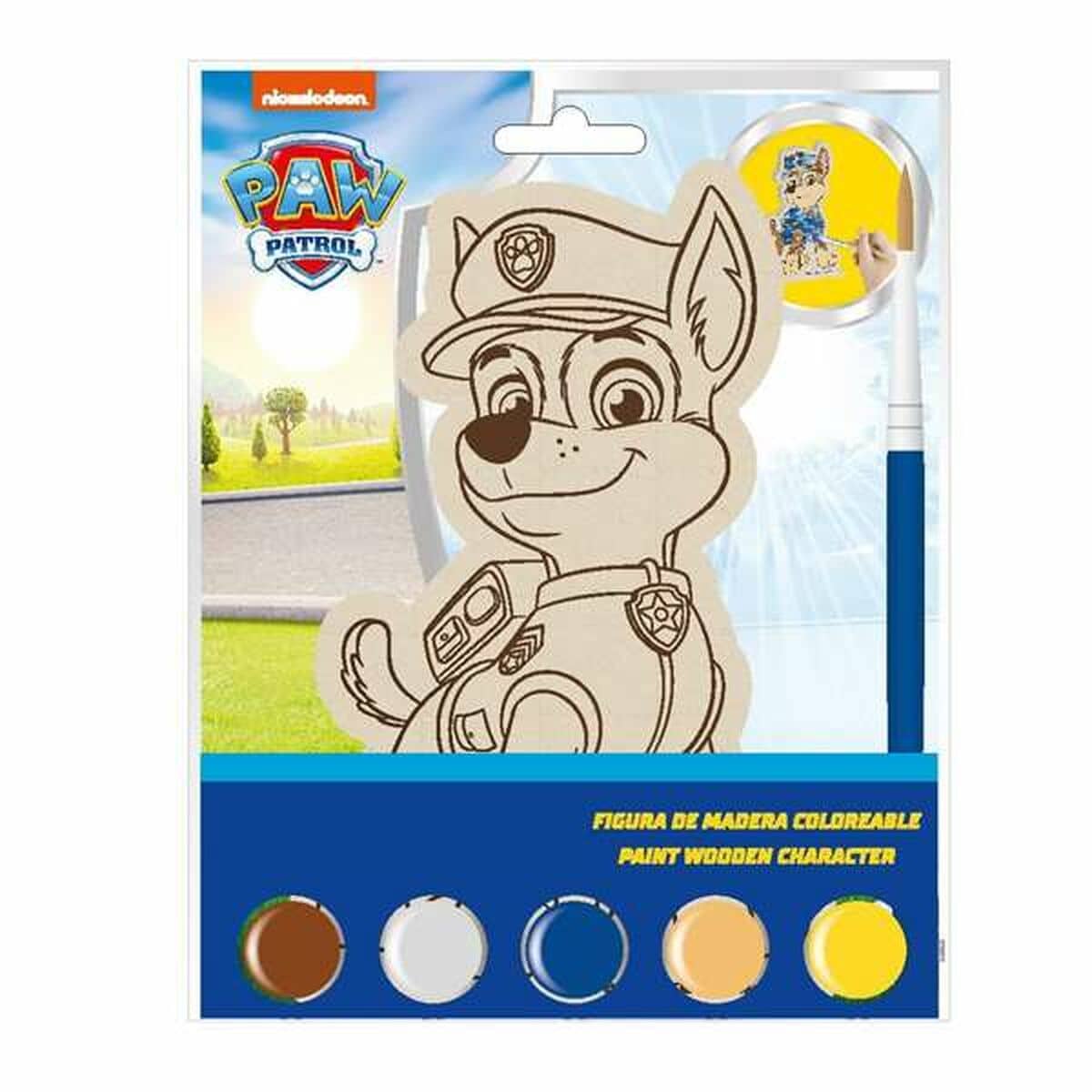 Juego de Madera The Paw Patrol Madera 14 x 18 x 5 cm