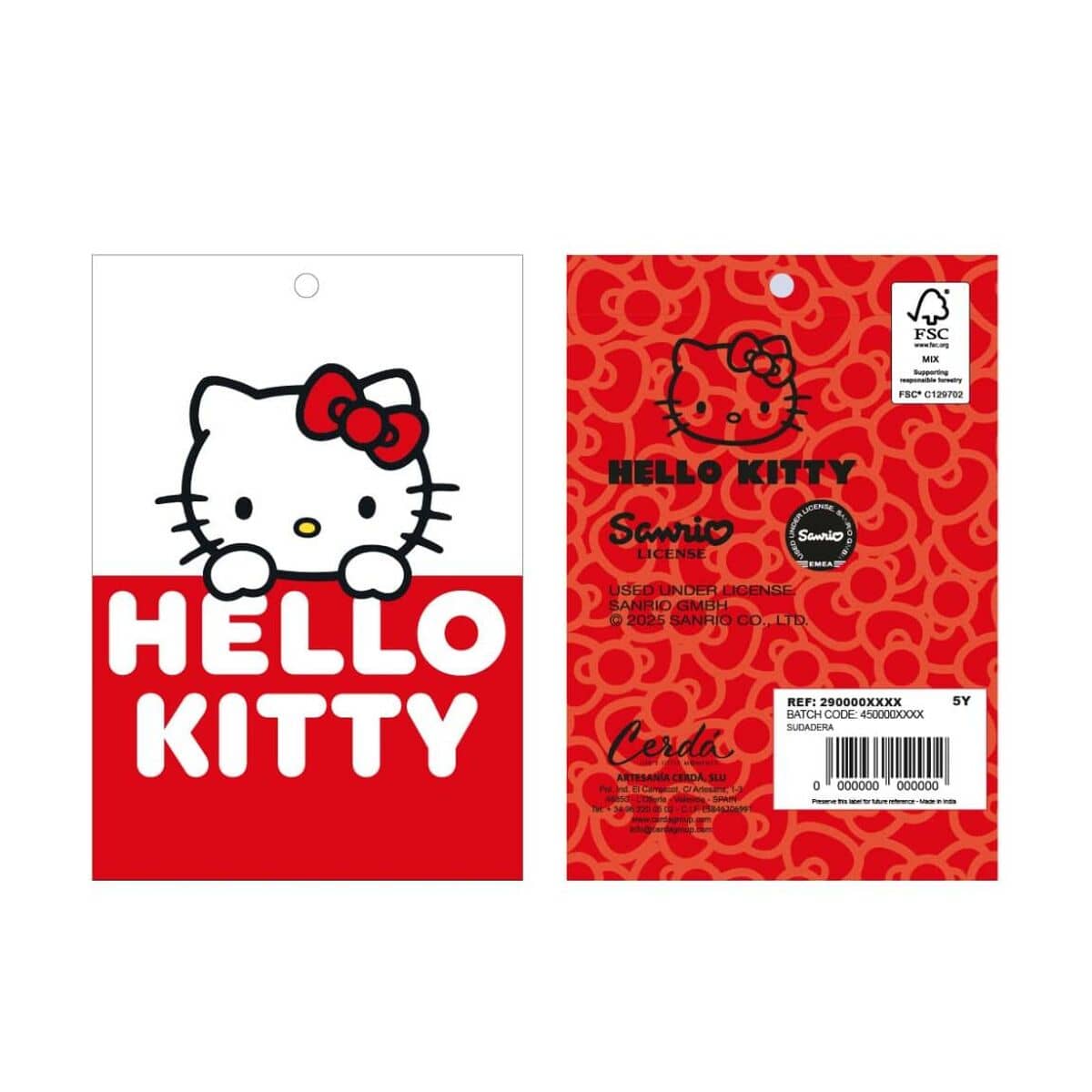 Sudadera Infantil Hello Kitty Gris oscuro